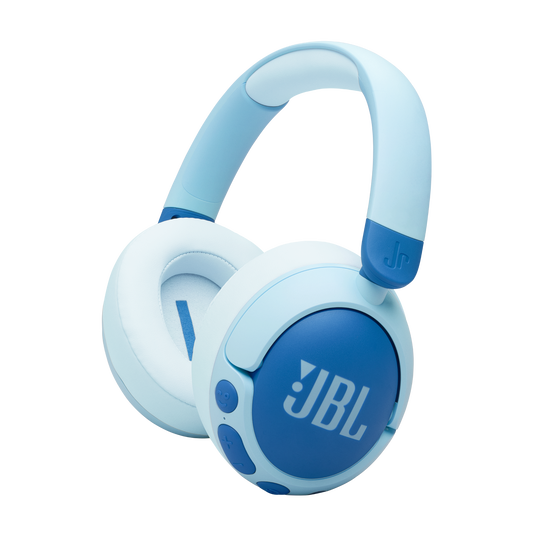 Auriculares Inalámbricos para Niños JBL JR 470 NC – Cancelación Activa, Color Azul