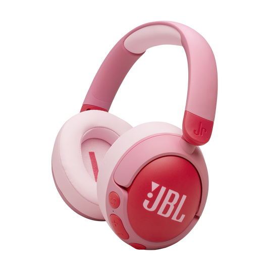 Auriculares JBL JR 470 NC – Inalámbricos, Infantiles, ANC, Control Parental, Rosados