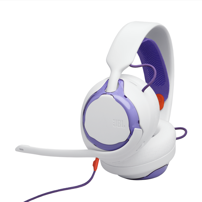 Audífonos Gamer con Micrófono JBL Quantum 250 – Color Blanco / Sonido Envolvente