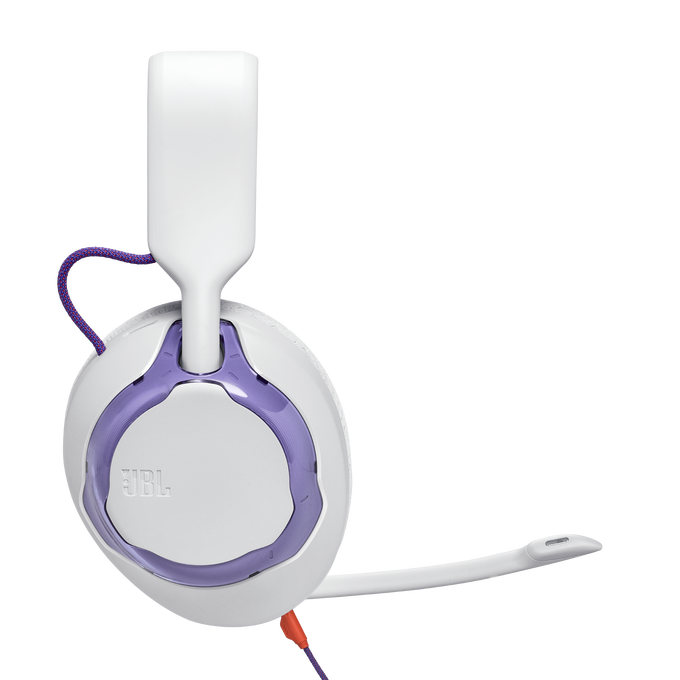 Audífonos Gamer con Micrófono JBL Quantum 250 – Color Blanco / Sonido Envolvente