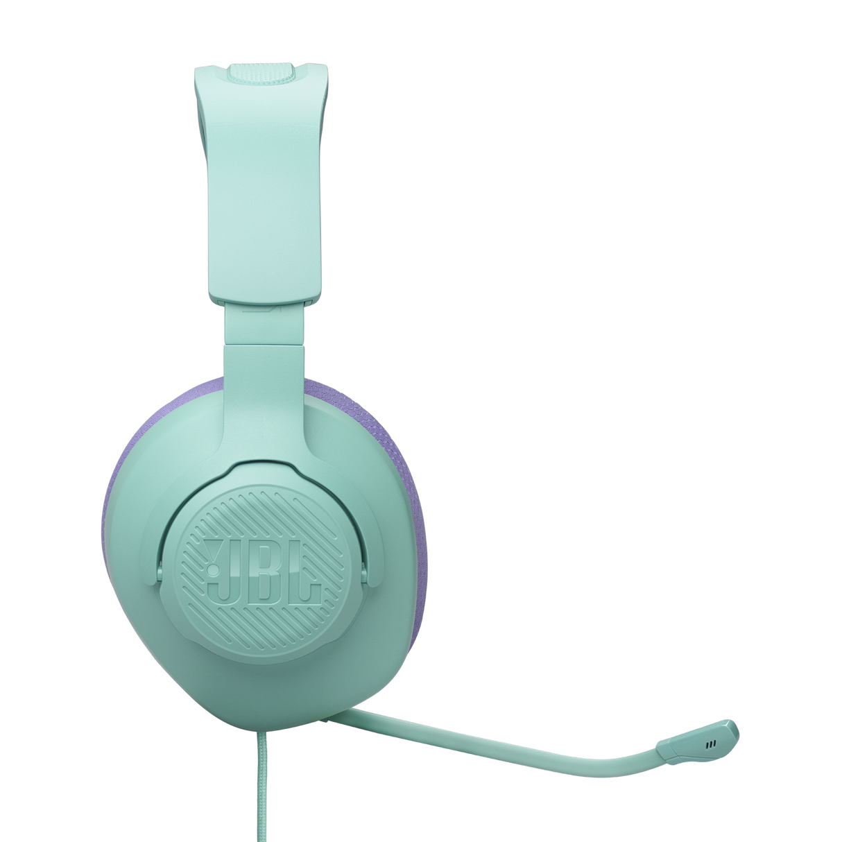 Auriculares Gaming con Cable JBL Quantum 100M2 – Over-Ear, Micrófono Desmontable, Color Cian