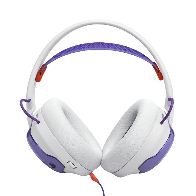 Audífonos Gamer con Micrófono JBL Quantum 250 – Color Blanco / Sonido Envolvente
