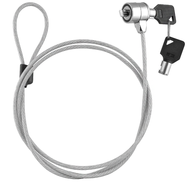 Cable de seguridad con llave para computador portátil Xtech