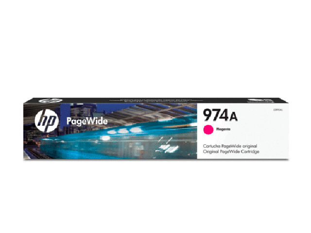 Cartucho de Tinta Magenta Original HP 974A Pagewide