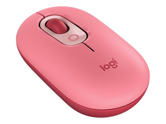 Ratón Inalámbrico Compacto Óptico Logitech POP Corazón Roto