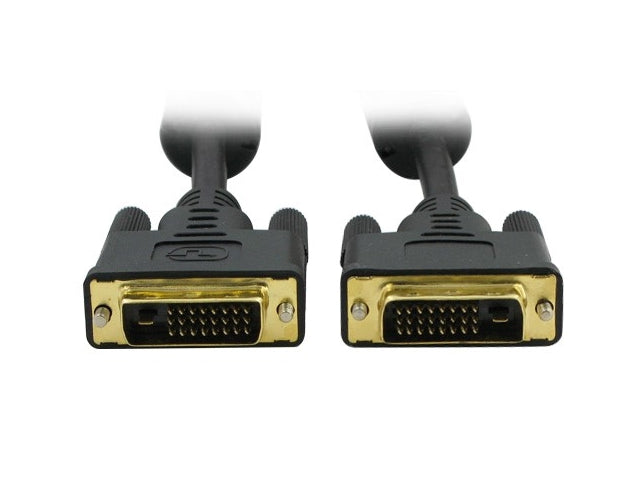 Cable de video - DVI-D macho a DVI-D macho - 1.83 cm - Negro Xtech XTC-328