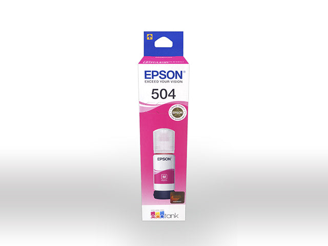 Recarga de Tinta Magenta Original Epson 504 EcoTank 70ml