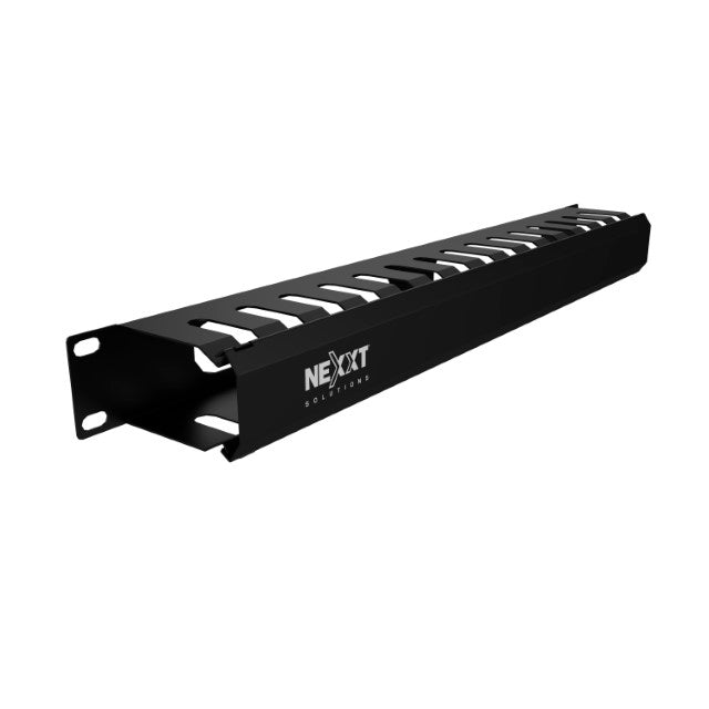Canal de Organización de Cables Horizontal para Rack 1U 19" Nexxt Solutions