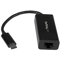 Adaptador USB-C a Gigabit Ethernet Negro StarTech.com
