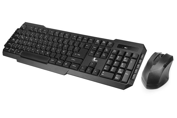 Set Teclado y Mouse Inalámbrico Español QWERTY Xtech XTK-309S – 2.4GHz