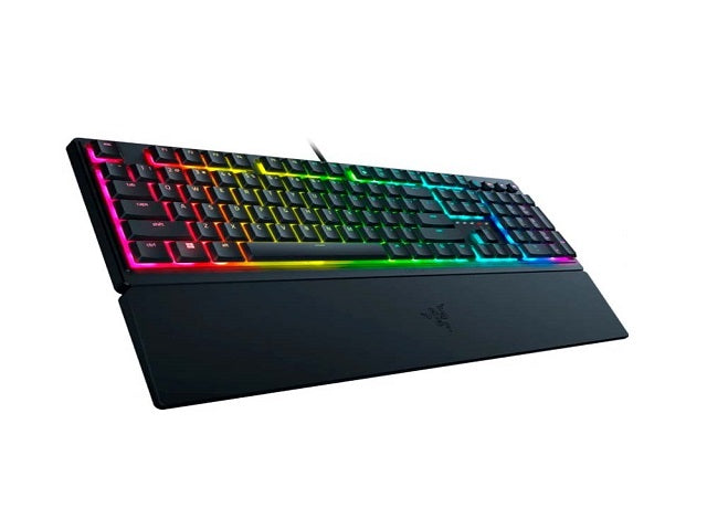 Teclado Alámbrico Razer Ornata V3 – Perfil Bajo / Mecha-Membrana / RGB Chroma / Reposamuñecas Magnético – RZ03-04461100-R311