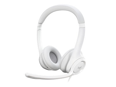 Audífonos USB Logitech H390 Blanco Hueso para Computadora