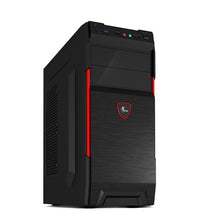 Desktop ATX Xtech XTQ-214 Negro y Rojo, con fuente de poder 600W