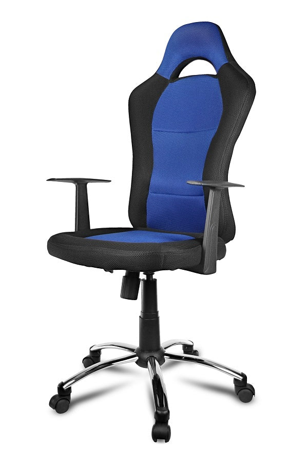 Silla Gaming Ergonómica Azul y Negra Xtech Drakon Sport XTF-EC129