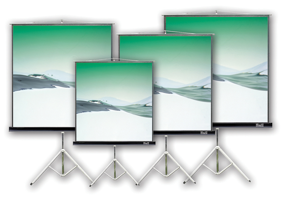 Pantalla de Proyección con Trípode Klip Xtreme KPS-102B 86" 4:3 Blanco Mate/Negro