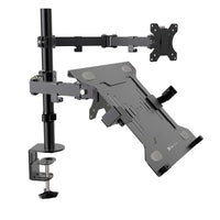 Soporte para Monitor y Laptop Klip Xtreme KMM-301, articulado y ergonómico