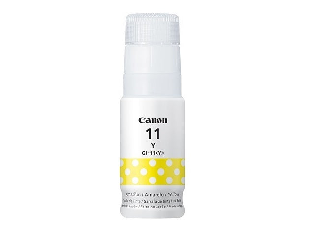 Botella de Tinta Canon GI‑11 Ink Bottle Amarillo – 4536C001AA
