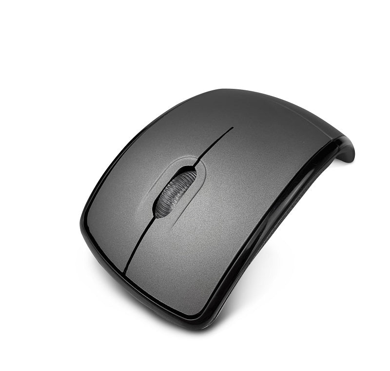 Mouse Inalámbrico Plegable Lightflex Klip Xtreme 2.4GHz Gris 1000dpi