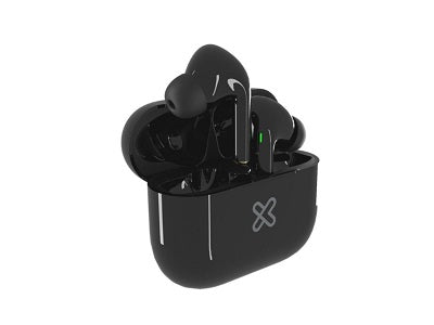 Auriculares Klip Xtreme TuneFiBuds KTE-050BK – TWS / Bluetooth 5.1 / 37Hrs / IPX6 / Smart Touch / Negro