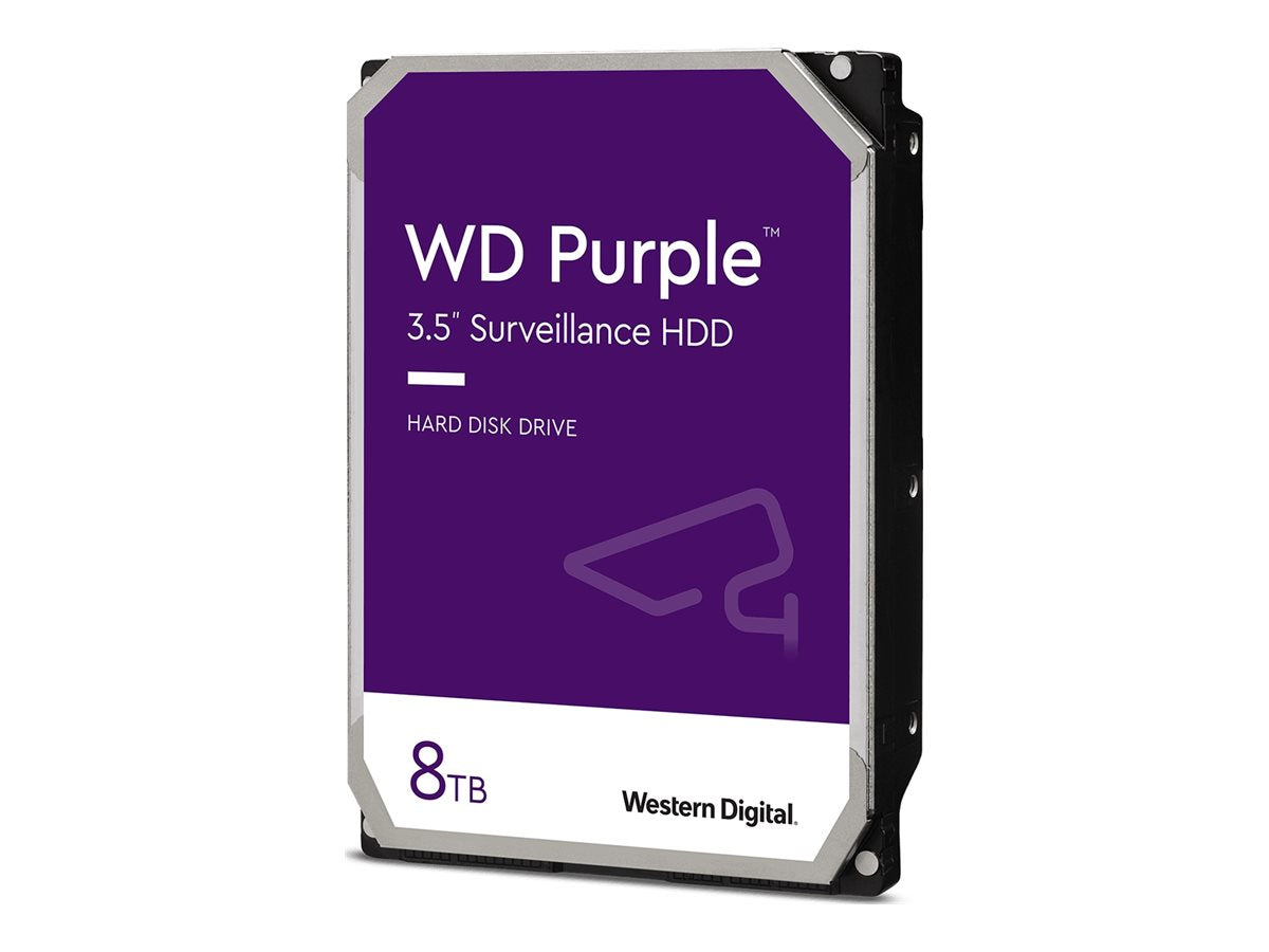 Disco Duro Interno WD Purple 8TB – 3.5" / SATA / 5640 RPM / 256MB Cache – WD85PURZ