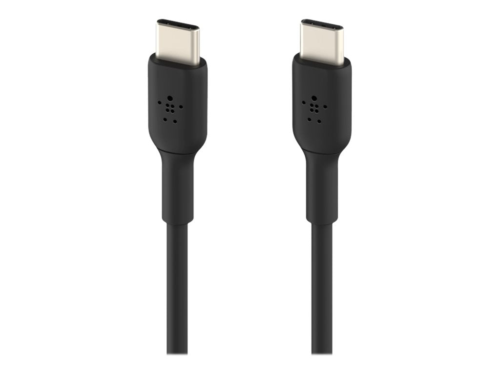 Cable cargador rápido USB‑C a USB‑C – Belkin BoostCharge – 1 m – Negro – CAB003bt1MBK