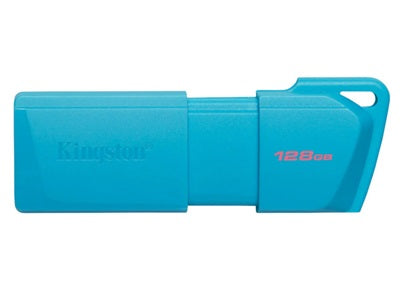 Unidad Flash USB 3.2 Gen 2 Kingston Aqua Azul Neón