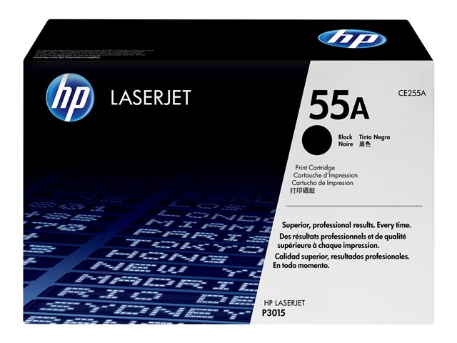 Cartucho de tóner negro original HP 55A CE255A, para LaserJet Enterprise M525