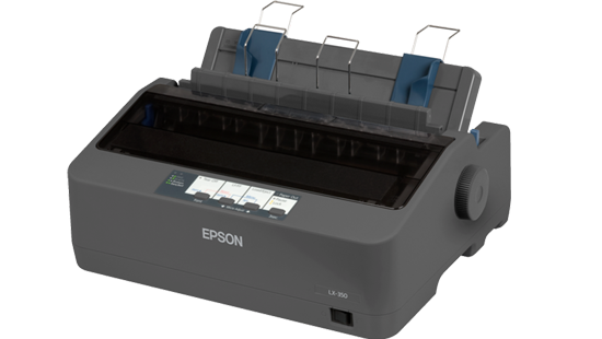 Impresora Matriz de Puntos Monocromática Epson LX-350 – USB/Paralelo/Serial (C11CC24001)