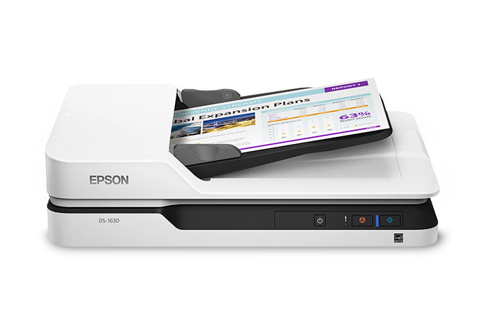 Escáner de Documentos a Doble Cara Epson DS-1630 USB 3.0