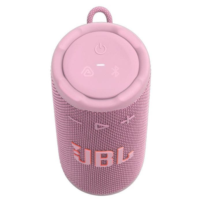 Bocina portátil – JBL Grip – Bluetooth – IP68 – 14h batería – Rosado