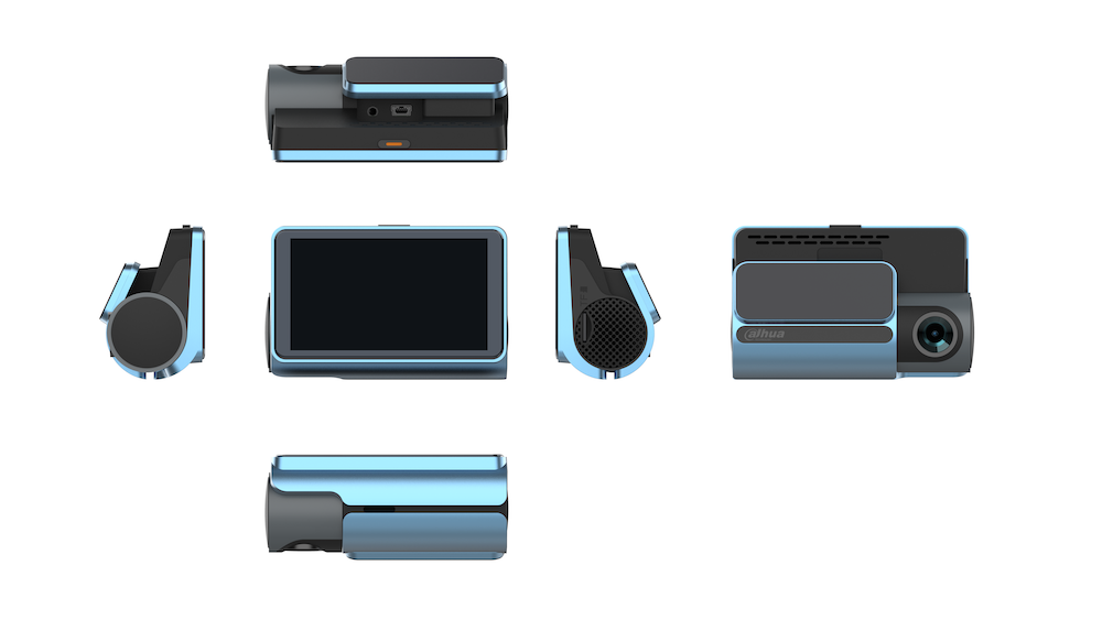 Dash Camera Dahua S8 – 4K 2160P – Pantalla 3" – Wi‑Fi AP – GPS – G‑Sensor – Grabación Frontal y Trasera