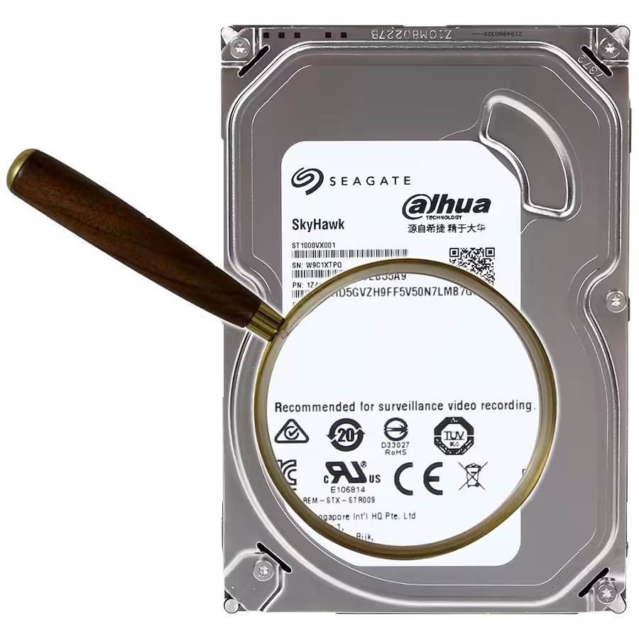 Disco Duro Interno Seagate SkyHawk 1TB 3.5" SATA 6Gb/s 7200RPM 64MB Cache – ST1000VX012
