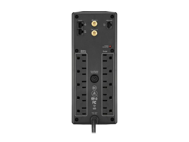 UPS APC Back-UPS Pro BX1500M-LM60, 1500VA / 865W, pantalla LCD, modo ecológico, gestión USB