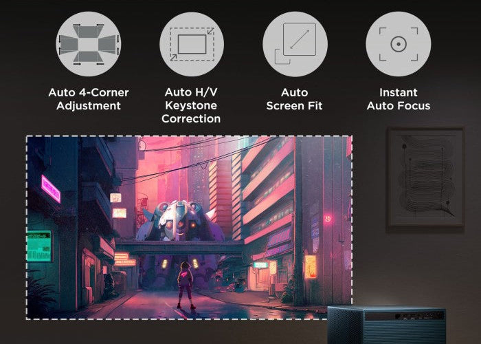 Proyector ViewSonic LX60HD – Full HD con Google TV