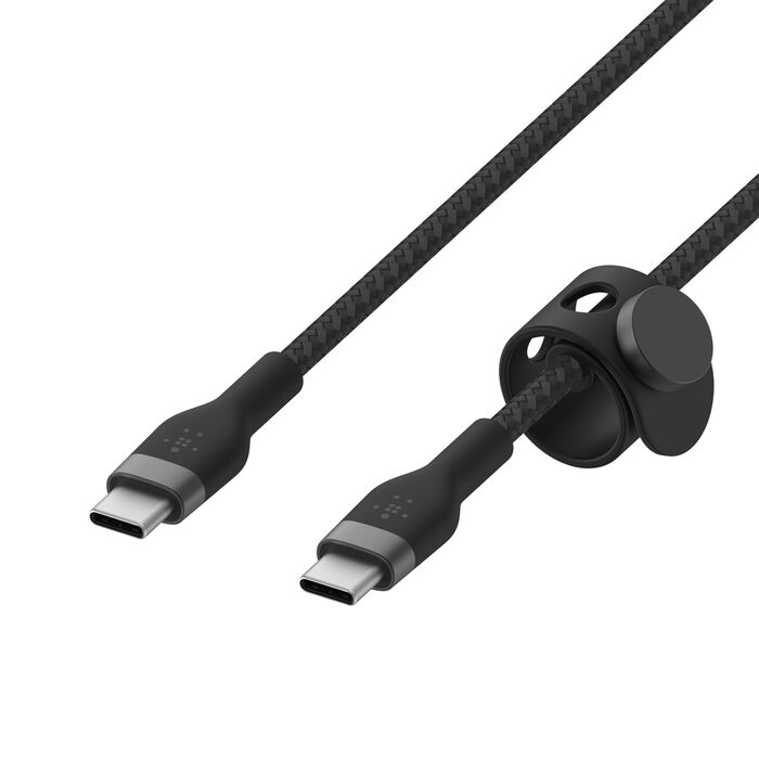 Cable Belkin BoostCharge Pro Flex – USB‑C a USB‑C – 2m – Negro