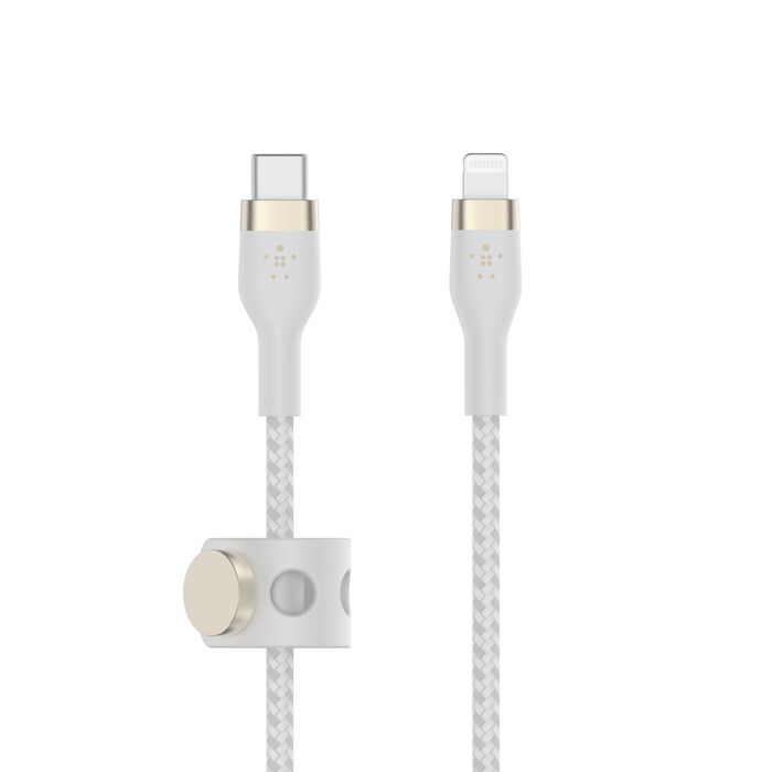 Cable USB-C a Lightning Belkin BOOST CHARGE 2m Blanco