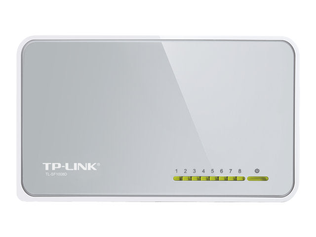 Switch No Gestionado Fast Ethernet 8 Puertos TP-Link TL-SF1008D Escritorio