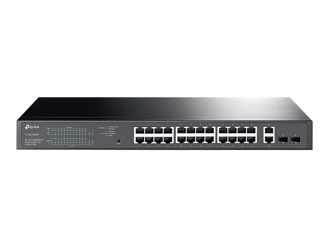 Switch Inteligente 24 Puertos Gigabit PoE+ 2 SFP TP-Link TL-SG1428PE Rack – TL-SG1428PE