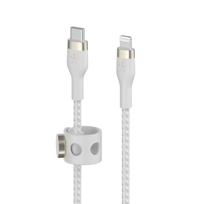 Cable USB-C a Lightning Belkin BOOST CHARGE 3m Blanco