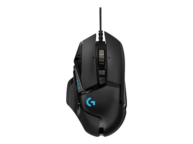 Mouse Gaming Óptico Logitech G502 HERO / Cableado / 11 Botones / DPI Ajustable