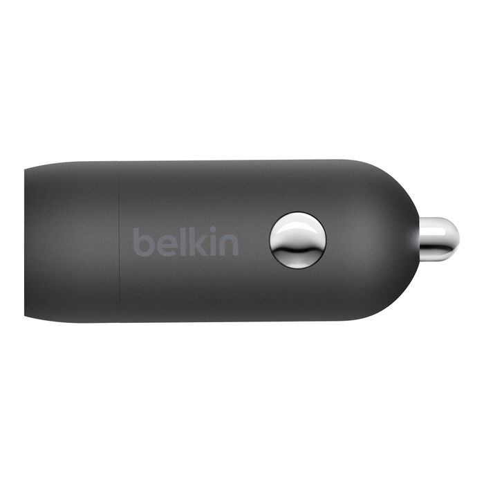 Cargador de Auto Belkin BoostCharge CCA004bt1MBK-B6 30W USB-C Negro