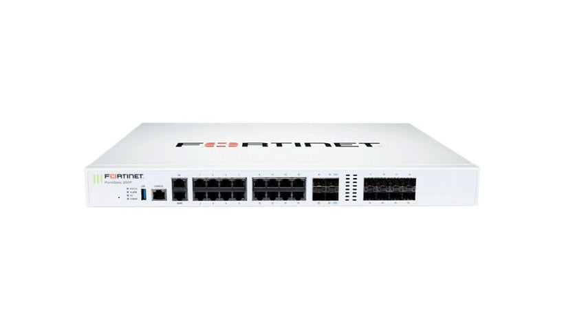 Firewall Fortinet FortiGate 200F – NGFW con 1 año FortiCare 24/7 + FortiGuard UTP, FG-200F-BDL-950-12