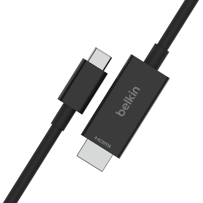 Cable Adaptador Belkin USB-C a HDMI – 2m – 8K60Hz – Negro AVC012bt2MBK