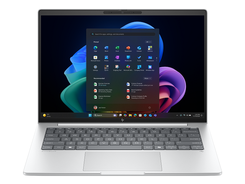 Laptop HP EliteBook 8 G1i – Copilot+ PC – Intel Core Ultra 7 258V / 4.8 GHz – 32GB LPDDR5X – 1TB SSD – D66VJLT#ABM