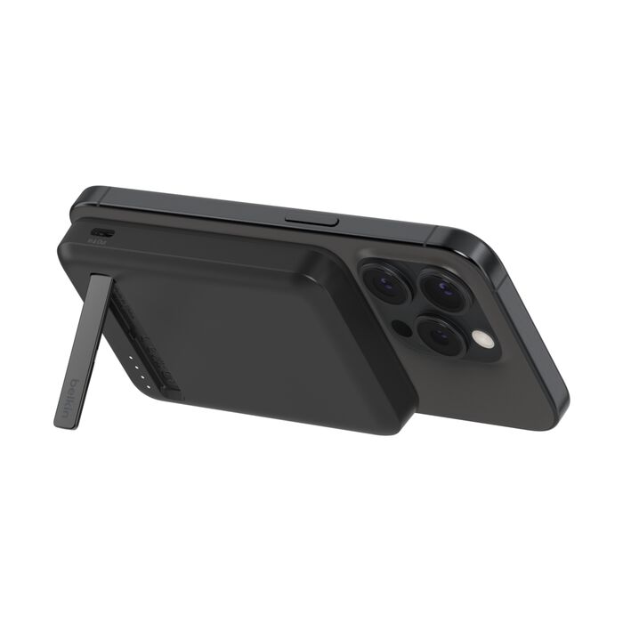 Belkin Qi2 Power Bank 15W – 5,000 mAh / Magnético / USB-C / Negro