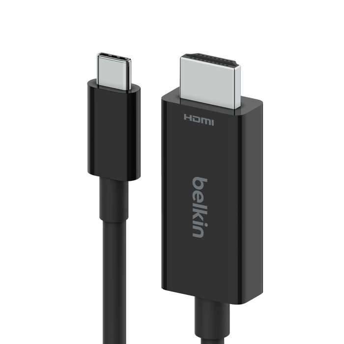 Cable Adaptador Belkin USB-C a HDMI – 2m – 8K60Hz – Negro AVC012bt2MBK