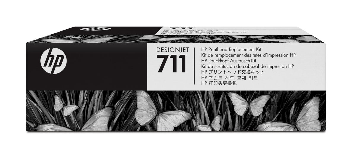 Cabezal de Impresión HP 711 DesignJet – Negro/Amarillo/Cian/Magenta (C1Q10A)