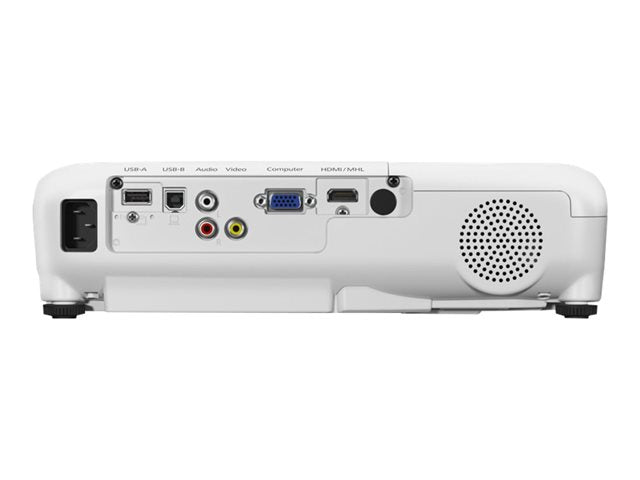 Proyector Portátil Epson PowerLite W52+ | 3LCD, 4000 Lúmenes, WXGA, Wi-Fi – V11HA02021