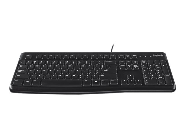 Teclado USB Inglés Logitech K120 Negro