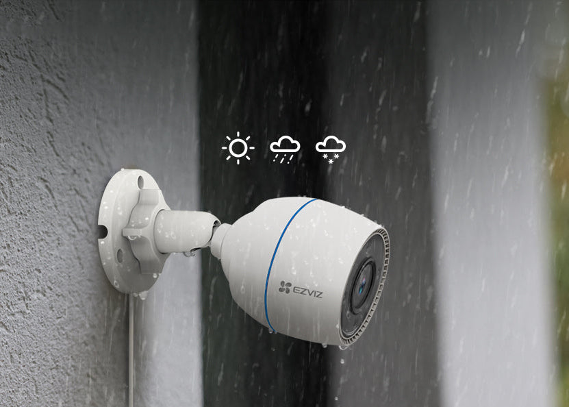 Cámara de vigilancia Wi‑Fi EZVIZ H3c Color – 1080p Full HD – Visión nocturna a color – Defensa activa – IA